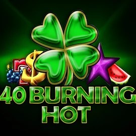 Slots logo of 40 Burning Hot from Amusnet Interactive at Neon54 Casino