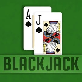 Blackjack (Relax Gaming) slot logo by Relax Gaming at Neon54 Casino