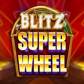 Blitz Super Wheel slot logo by Pragmatic Play at Neon54 Casino