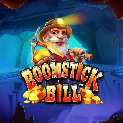 Boomstick Bill slot logo by High Limit Studio at Neon54 Casino