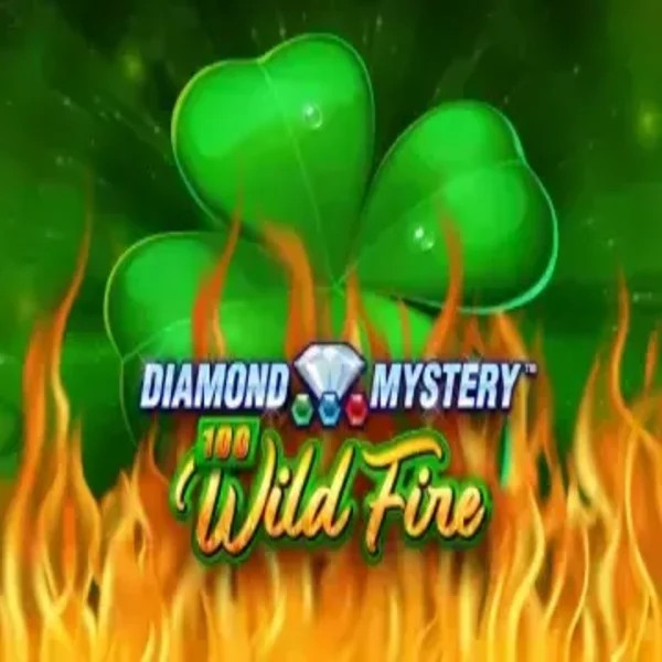 Diamond Mystery 100 Wild Fire casino game by Greentube – featured logo at Neon54 Casino