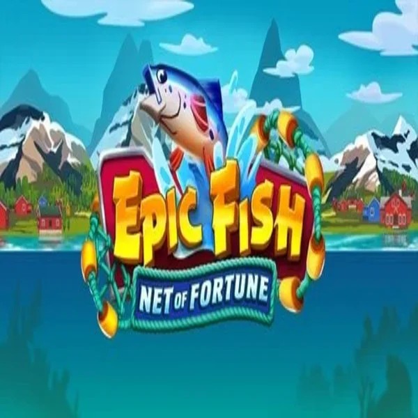 Epic Fish Net of Fortune logo by Quickspin at Neon54 Casino