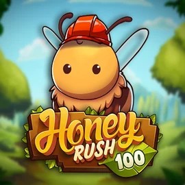 Honey Rush 100 game by Play’n GO – logo hosted on Neon54 Casino