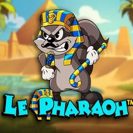 Le Pharaoh logo by Hacksaw Gaming at Neon54 Casino