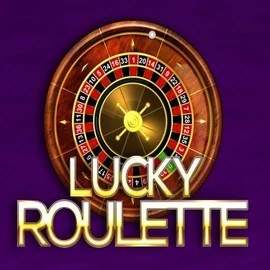 Lucky Roulette logo by Belatra Games Neon54 Casino
