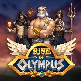 Rise of Olympus slot logo by Play’n GO at Neon54 Casino
