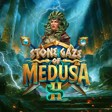 Official Slots logo: Stone Gaze of Medusa 2 by Stakelogic at Neon54 Casino