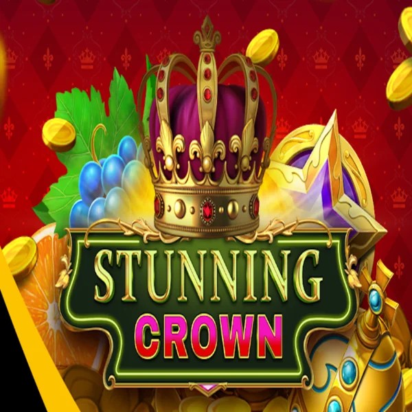 Official Slots logo: Stunning Crown by BF Games at Neon54 Casino