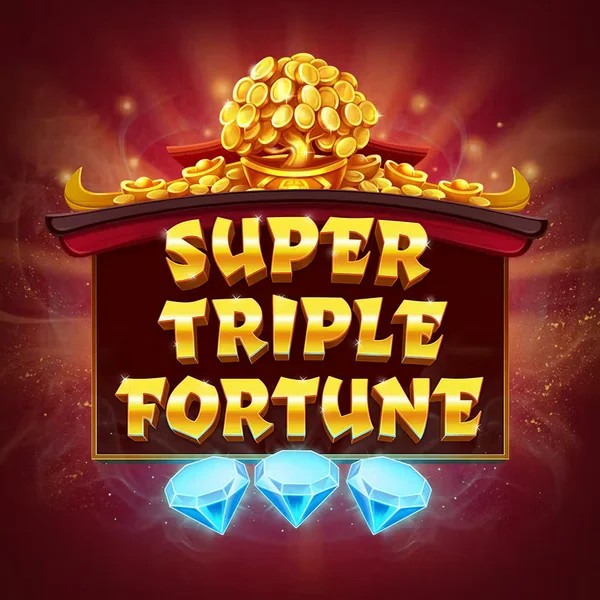 Super Triple Fortune game by Greentube – logo hosted on Neon54 Casino