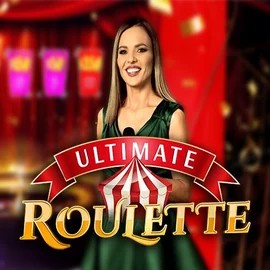 Ultimate Roulette logo by Ezugi at Neon54 Casino