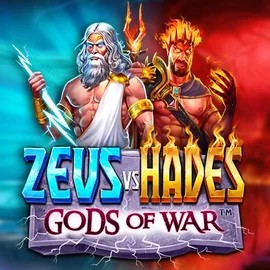 Zeus vs Hades: Gods of War logo by Pragmatic Play Neon54 Casino